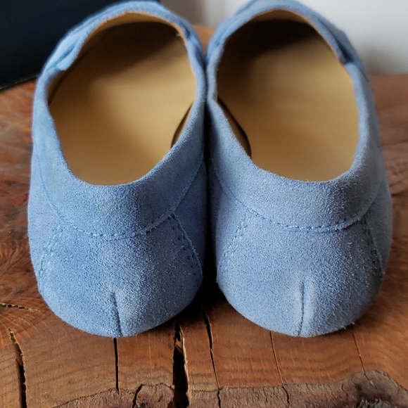 Talbots Becca Flats Windsor Blue 8 GREAT CONDITION - Picture 3 of 8